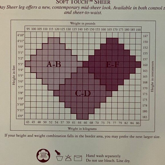 Hanes Silk Reflections Soft Touch Opaques Control Top Pantyhose C/D Large Navy - Picture 3 of 3